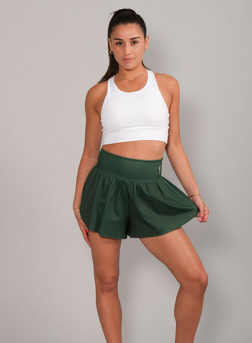 Women's Court Pleated Shorts