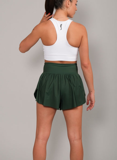 Women's Court Pleated Shorts