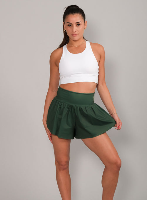 Women's Court Pleated Shorts