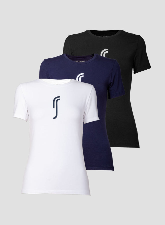 Women's Paris Modal Tee - 3 - Pack